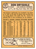 1968 Topps Baseball #145 Don Drysdale Dodgers NR-MT 485362