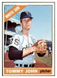 1966 Topps Baseball #486 Tommy John White Sox NR-MT 485396