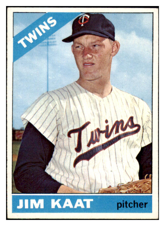 1966 Topps Baseball #445 Jim Kaat Twins NR-MT 485398