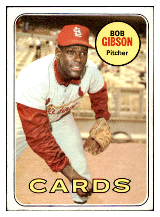 1969 Topps Baseball #200 Bob Gibson Cardinals VG-EX 485444