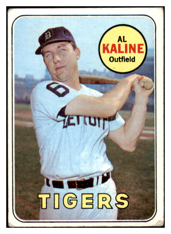 1969 Topps Baseball #410 Al Kaline Tigers VG 485449