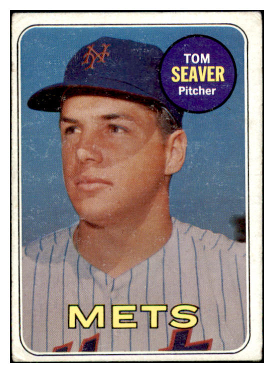1968 Topps Baseball #480 Tom Seaver Mets VG 485451