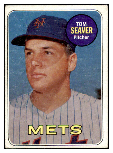1969 Topps Baseball #480 Tom Seaver Mets VG 485451