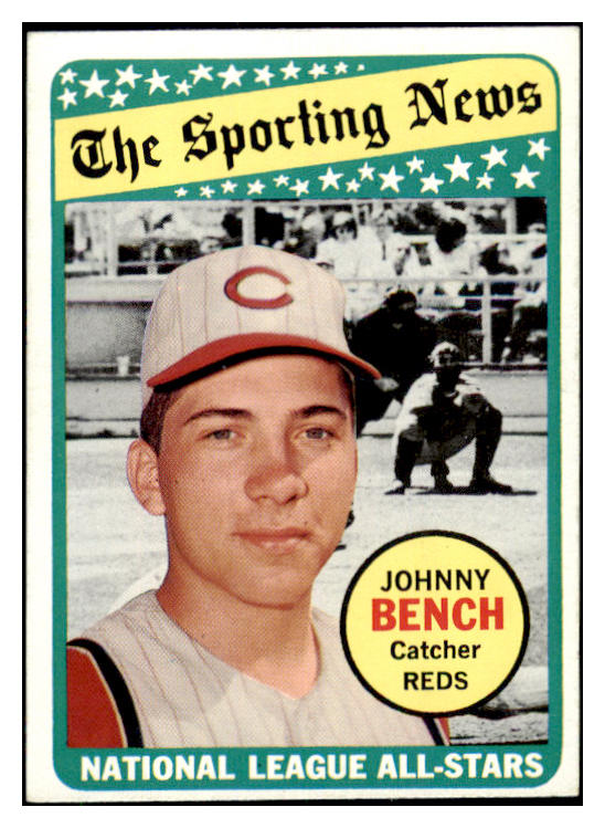 1969 Topps Baseball #430 Johnny Bench A.S. Reds EX-MT 485455