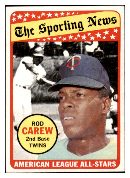 1969 Topps Baseball #419 Rod Carew A.S. Twins EX-MT 485457