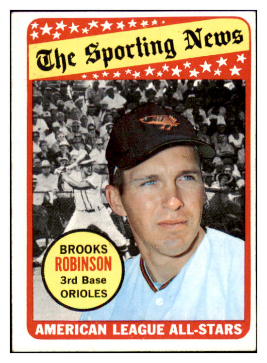 1969 Topps Baseball #421 Brooks Robinson A.S. Orioles VG 485501