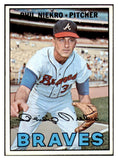 1967 Topps Baseball #456 Phil Niekro Braves EX+/EX-MT 485531