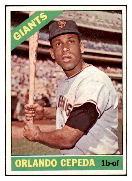 1966 Topps Baseball #132 Orlando Cepeda Giants EX-MT 485552