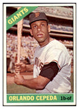 1966 Topps Baseball #132 Orlando Cepeda Giants EX-MT 485552