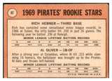1969 Topps Baseball #082 Al Oliver Pirates VG-EX 485565
