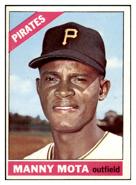 1966 Topps Baseball #112 Manny Mota Pirates EX-MT 485572