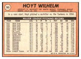1969 Topps Baseball #565 Hoyt Wilhelm Angels EX-MT 485615