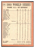 1969 Topps Baseball #164 World Series Game 3 Mccarver EX 485622