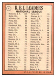1969 Topps Baseball #004 N.L. RBI Leaders McCovey EX 485629