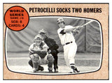 1968 Topps Baseball #156 World Series Game 6 Petrocelli VG-EX 485653