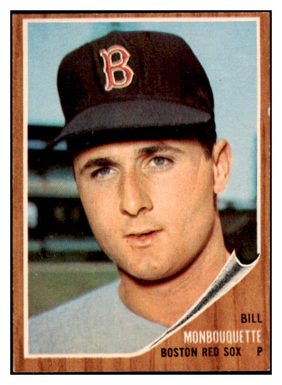 1962 Topps Baseball #580 Bill Monbouquette Red Sox EX-MT 485655