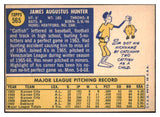 1970 Topps Baseball #565 Catfish Hunter A's EX-MT 485700