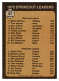 1973 Topps Baseball #067 Strike Out Leaders Nolan Ryan EX-MT 485707