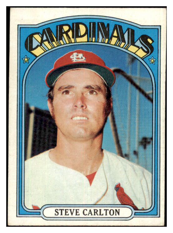 1972 Topps Baseball #420 Steve Carlton Cardinals EX-MT 485711