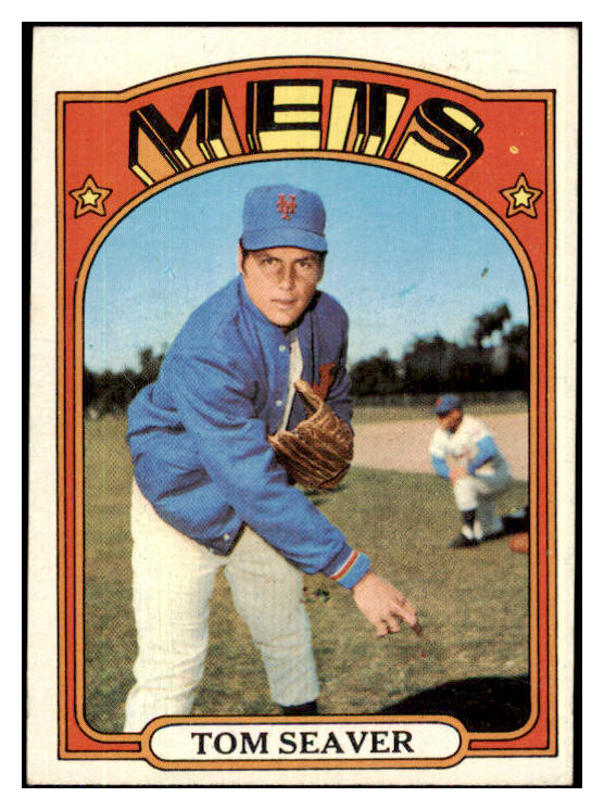 1972 Topps Baseball #445 Tom Seaver Mets EX-MT 485712