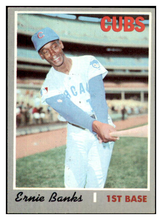1970 Topps Baseball #630 Ernie Banks Cubs EX-MT 485717