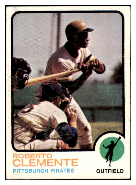 1973 Topps Baseball #050 Roberto Clemente Pirates EX-MT 485723