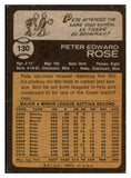 1973 Topps Baseball #130 Pete Rose Reds EX 485728