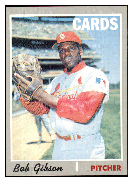 1970 Topps Baseball #530 Bob Gibson Cardinals EX-MT