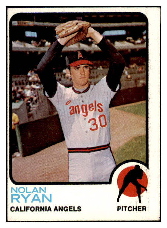 1973 Topps Baseball #220 Nolan Ryan Angels EX 485739