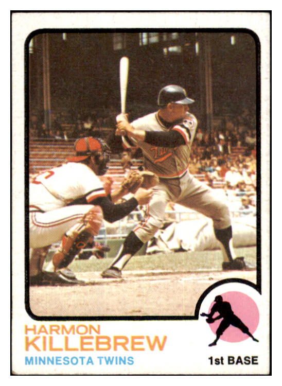 1973 Topps Baseball #170 Harmon Killebrew Twins EX 485740