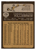 1973 Topps Baseball #170 Harmon Killebrew Twins EX 485740