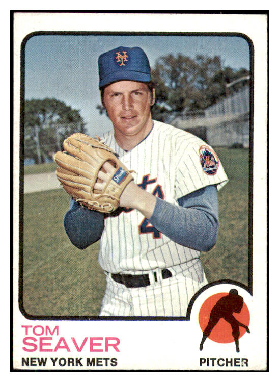 1973 Topps Baseball #350 Tom Seaver Mets EX 485741