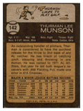 1973 Topps Baseball #142 Thurman Munson Yankees EX 485742