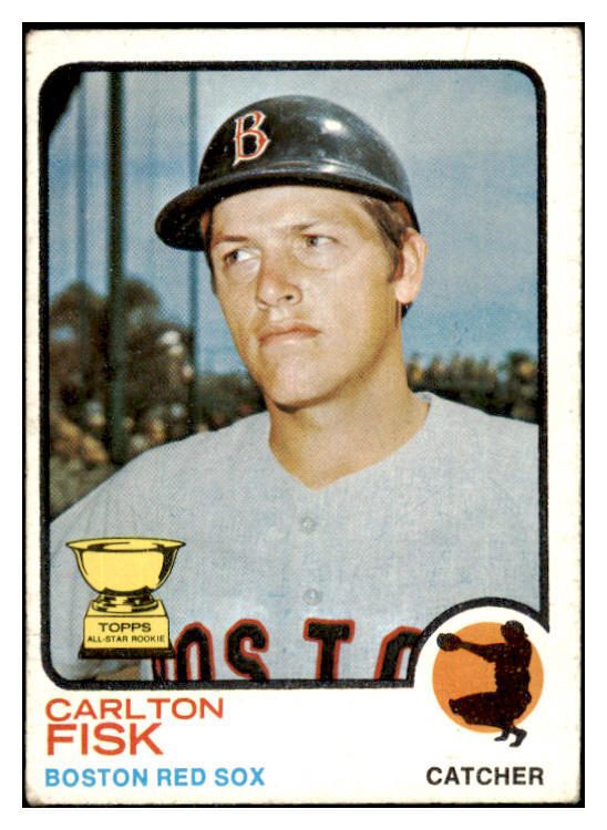 1973 Topps Baseball #193 Carlton Fisk Red Sox VG-EX 485751