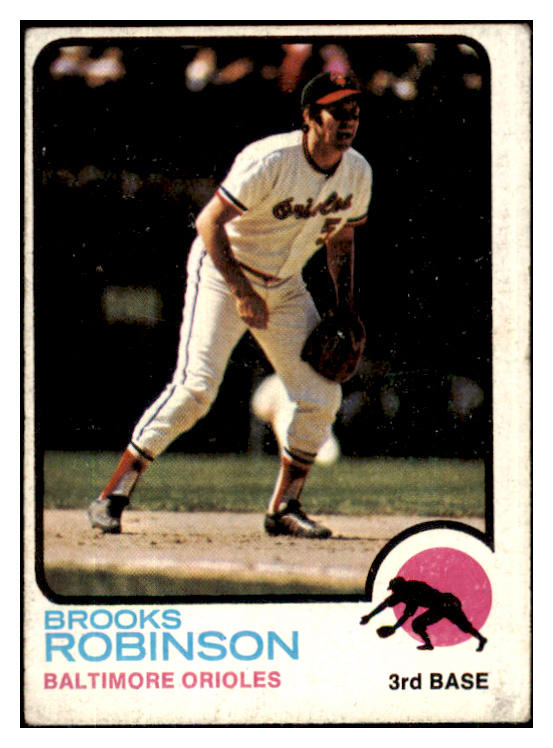 1973 Topps Baseball #090 Brooks Robinson Orioles VG-EX 485764