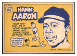 1970 Topps Baseball #462 Hank Aaron A.S. Braves VG-EX 485767