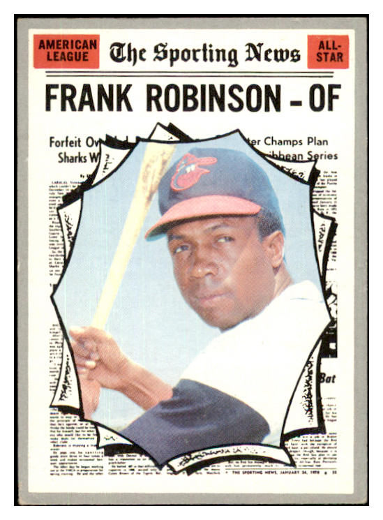 1970 Topps Baseball #463 Frank Robinson A.S. Orioles VG-EX 485768