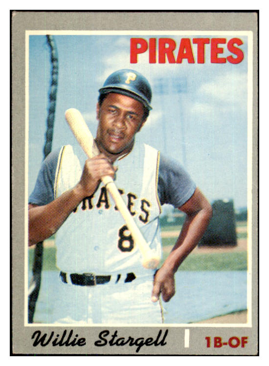 1970 Topps Baseball #470 Willie Stargell Pirates GD-VG 485783