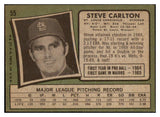 1971 Topps Baseball #055 Steve Carlton Cardinals EX-MT 485785