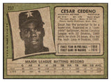 1971 Topps Baseball #237 Cesar Cedeno Astros EX 485806