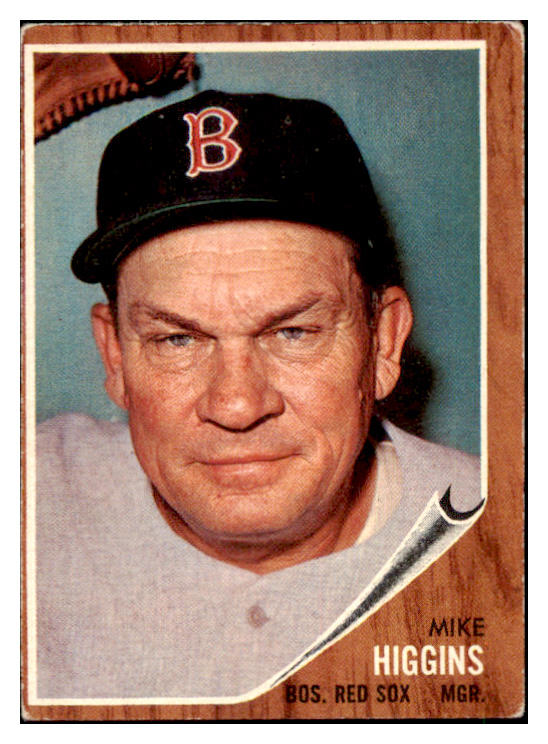 1962 Topps Baseball #559 Mike Higgins Red Sox VG 485825