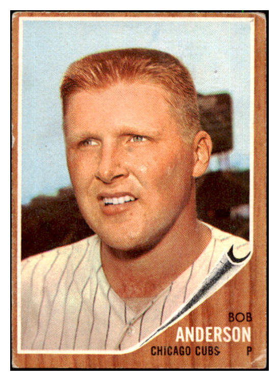 1962 Topps Baseball #557 Bob Anderson Cubs VG 485826