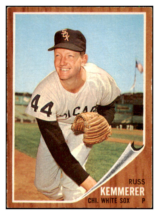1962 Topps Baseball #576 Russ Kemmerer White Sox VG 485828