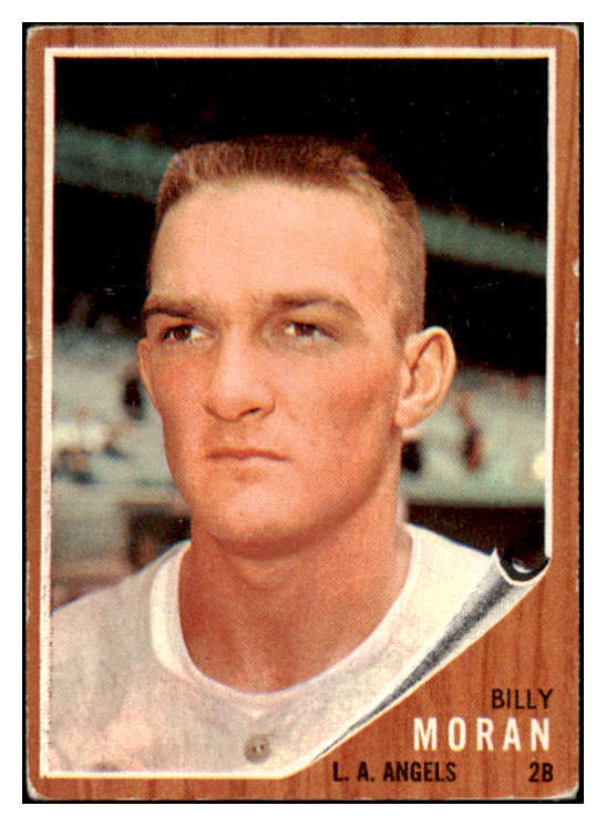 1962 Topps Baseball #539 Billy Moran Angels VG 485831