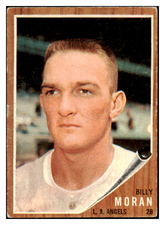 1962 Topps Baseball #539 Billy Moran Angels VG 485833