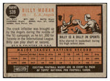 1962 Topps Baseball #539 Billy Moran Angels VG 485833