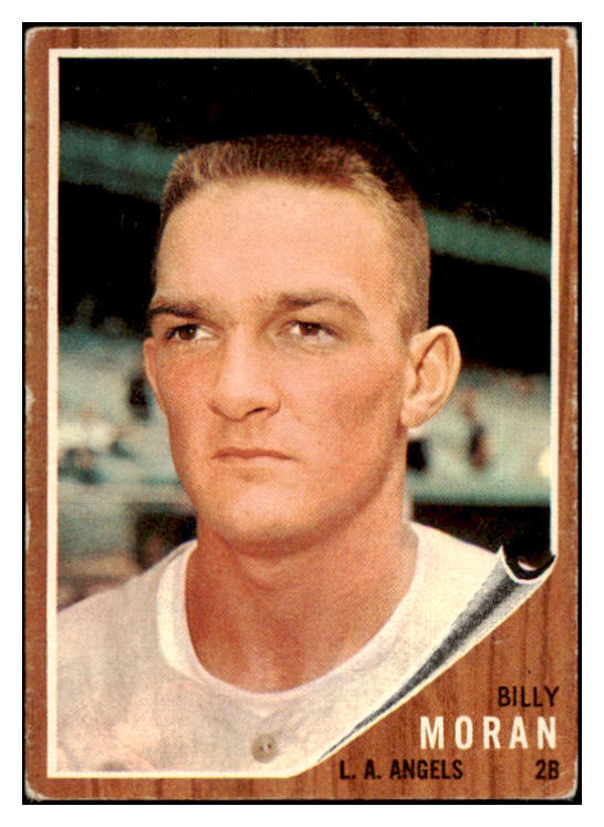 1962 Topps Baseball #539 Billy Moran Angels VG 485834