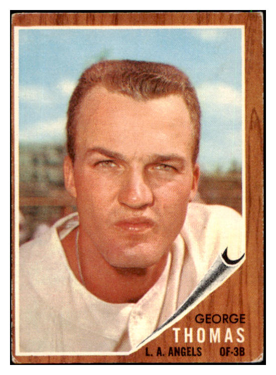 1962 Topps Baseball #525 George Thomas Angels VG 485838