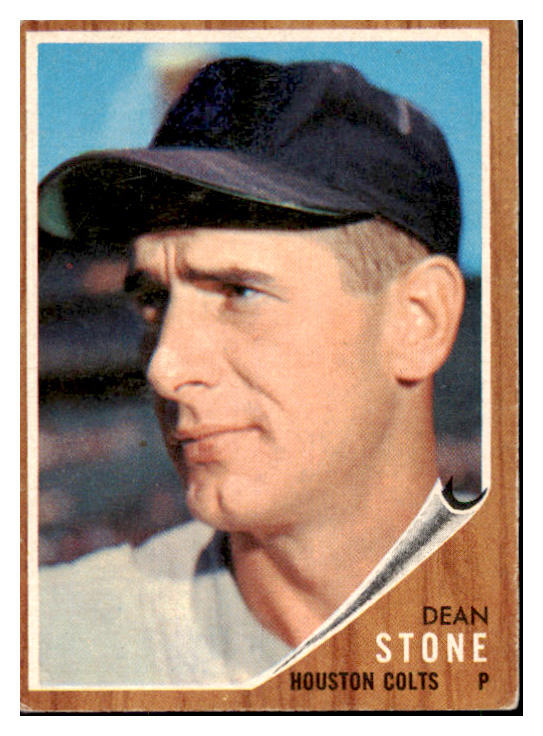 1962 Topps Baseball #574 Dean Stone Colt .45s VG 485851