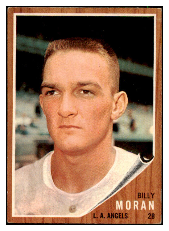1962 Topps Baseball #539 Billy Moran Angels EX 485857